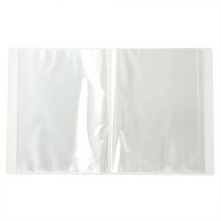 无印良品 MUJI 聚丙烯资料夹 透明 A4纸用･40袋