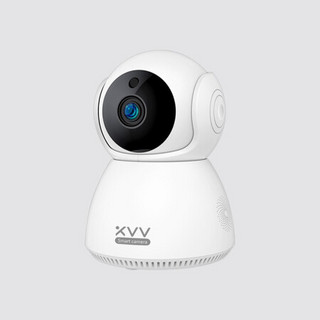 小米有品  xiaovv户外云台摄像机高清家用智能网络家庭安防监控器摄像机云台网络摄像机 白色
