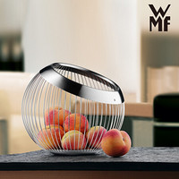 WMF 德国福腾宝不锈钢水果篮19cm创意水果篮客厅果盘收纳篮现代简约