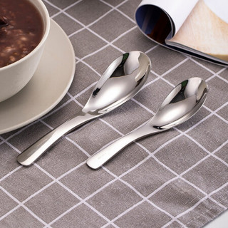 Momscook 不锈钢汤匙 大汤匙 小汤匙 SUS304 条更 小汤勺 饭勺 大汤匙 小汤匙LG-DSL