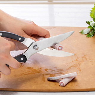 Momscook 鸡骨剪 厨房剪刀 剪骨刀 不锈钢强力多功能剪 LY-SC