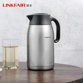 凌丰（LINKFAIR）304不锈钢保温水壶泡茶大容量家用热水壶暖瓶 1.5L保温水壶