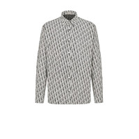 Dior 迪奥 Oblique 男士长袖衬衫 013D585BY989_C980 黑色 45