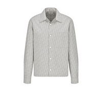 Dior 迪奥 Oblique 男士长袖衬衫 113C511A5046_C078 灰色 46