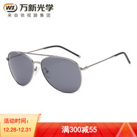 万新偏光太阳镜 男女通用多款可选全框金属旅游驾驶墨镜 8102c03 8201c03
