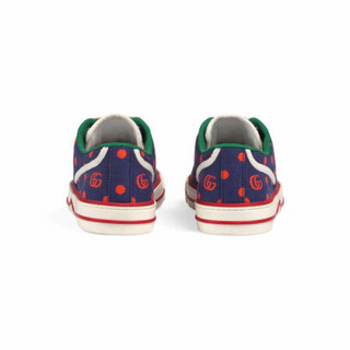 GUCCI 古驰 Tennis 1977系列 女士休闲板鞋 606110 2AX10 4180 撞色 35.5