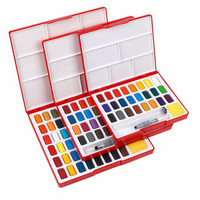 京东PLUS会员：辉柏嘉固体水彩颜料透明套装初学者便携学生用手绘画工具水彩画颜料 36色 *3件