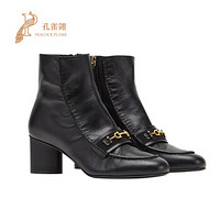 FERRAGAMO/菲拉格慕鞋子2020新款女鞋时尚经典罗缎带GANCINI踝靴