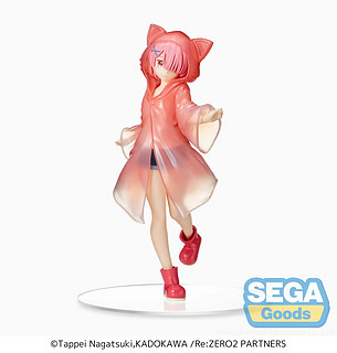 SEGA 世嘉 《从零开始的异世界生活》 拉姆 雨衣 景品手办