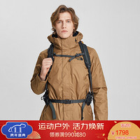 TheNorthFace北面三合一冲锋衣男户外上新|4U7L 1WK/卡其色/蓝色 XL