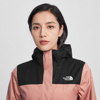 TheNorthFace北面冲锋衣女户外防水透气上新|4U7T T9P/粉色 L