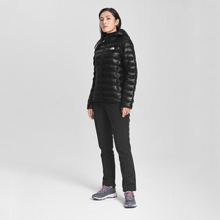 TheNorthFace北面羽绒服女户外防风保暖上新|4NAJ JK3/黑色 M