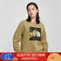 TheNorthFace北面卫衣情侣款户外舒适保暖上新|5B42 H7E/卡其色 XL