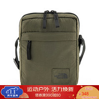 TheNorthFace北面单肩包通用款户外轻巧便携上新|3VXQ BQW/绿色/黑色 6L/228.6*185. 4*63.5mm