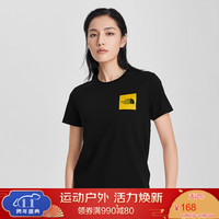 TheNorthFace北面短袖T恤女户外舒适透气上新|5B3L JK3/黑色 XL