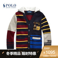 Ralph Lauren/拉夫劳伦男童 2020年秋季拼饰棉质开襟衫34511 400-多色 6