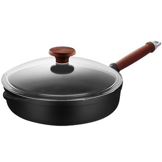 cookerking炊大皇jg24dl煎锅24cm不粘有涂层铝合金