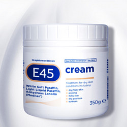 E45 补水保湿修复身体乳大白罐 350g