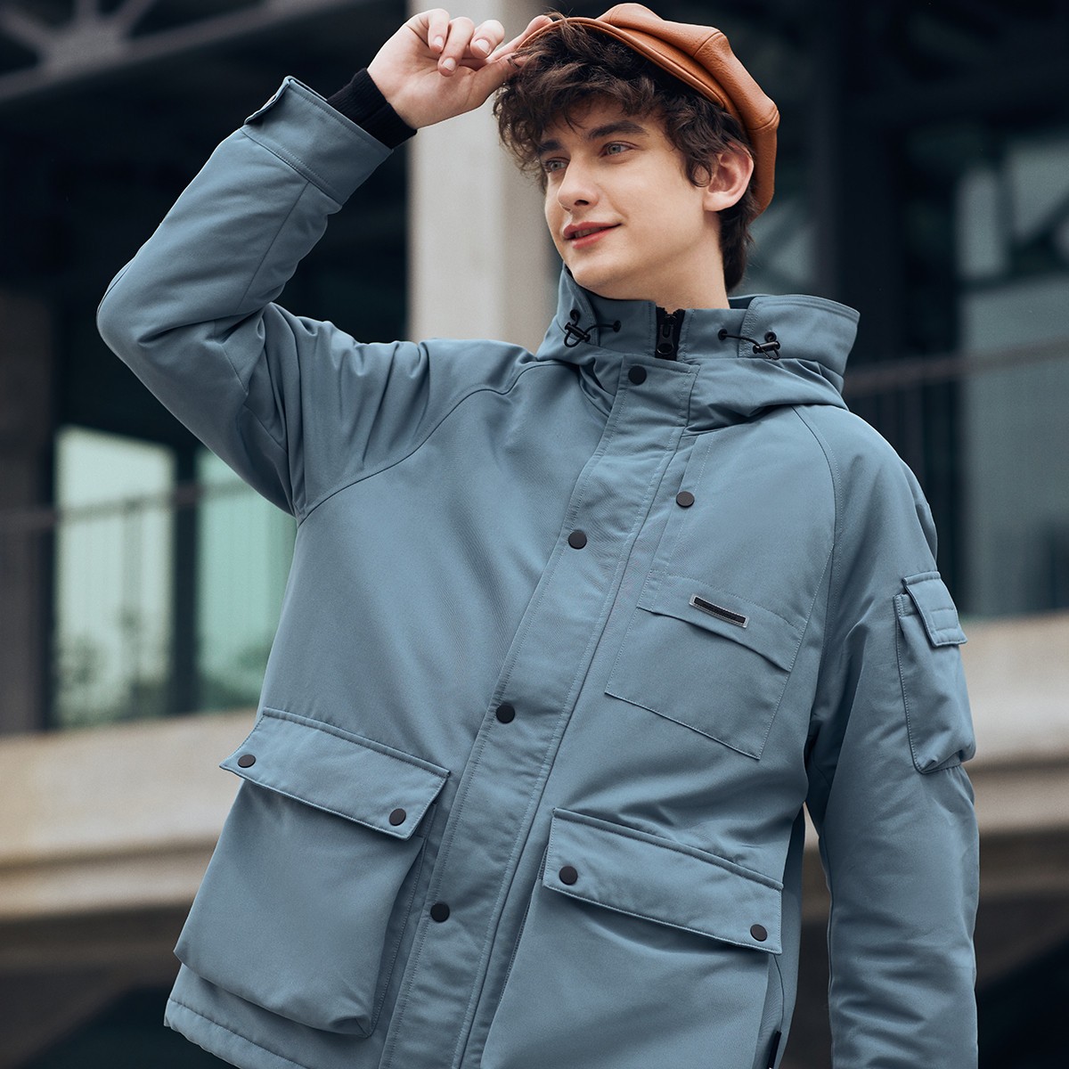 markfairwhale马克华菲男士夹克棉衣