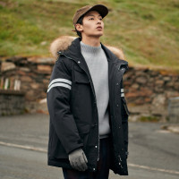 GXG GY111194G000B 男士连帽羽绒服
