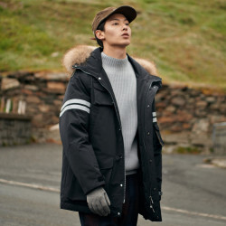 GXG GY111194G000B 男士连帽羽绒服