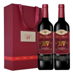 璞立酒庄  BV波尔多混酿红葡萄酒 750ml*2瓶