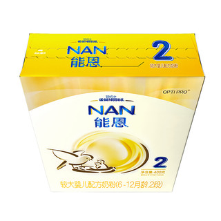 Nestlé 雀巢 能恩系列 较大婴儿奶粉 国产版 2段 400g