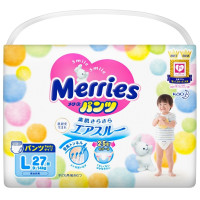 品质好东西：Merries 妙而舒 婴儿学步裤 L27片 *4件