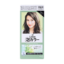 Kao 花王 liese prettia系列泡沫染发膏 #英国灰咖棕 108ml *4件