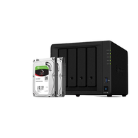 Synology 群晖 DS920+ 4盘位 NAS存储 黑色(J4125 4GB 8TB*2)