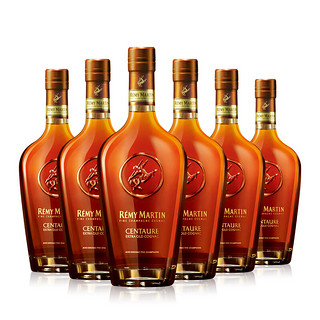 RÉMY MARTIN 人头马 X.O系列 干邑白兰地 1L*6瓶