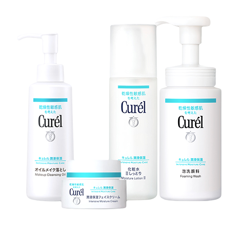 Curel 珂润 润浸保湿脸部护理系列护肤套装