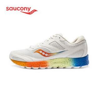 Saucony索康尼2020年 COHESION 12凝聚12 轻便缓震男跑鞋入门级跑鞋S20471 白桔-51 44