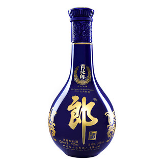 LANGJIU 郎酒 青花郎酒 天宝洞藏 陈酿 53%vol 酱香型白酒 500ml*2瓶*4盒 礼盒装