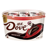 88VIP：Dove 德芙 香浓黑巧克力 500g