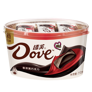 Dove 德芙 香浓黑巧克力