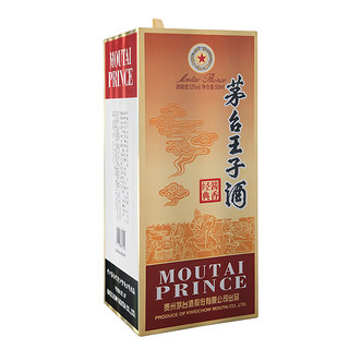 MOUTAI 茅台 王子酒 酱香经典 53%vol 酱香型白酒 500ml*4瓶 整箱装