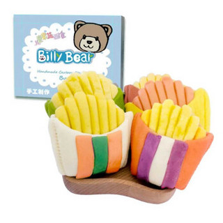 Billy Bear 无添加儿童卡通馒头 薯条形 300g 新鲜果蔬泥 手工制作 儿童早餐 面食 速冻馒头