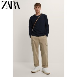 ZARA 00526307401 男士假两件长袖T恤