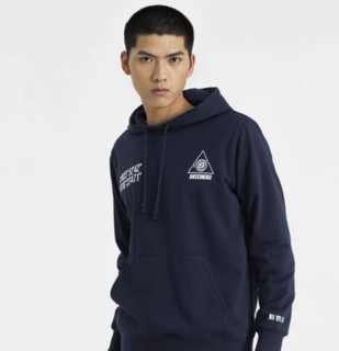 SKECHERS 斯凯奇 男子运动卫衣 L120M063/002Z 藏青色 M