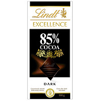 移动专享：Lindt  瑞士莲  85%可可黑巧克力 100g