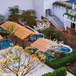 享太湖美景！苏州0572太湖温泉度假酒店 园景房1晚含早+晚餐套餐+无限次温泉