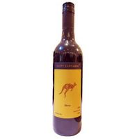 京东PLUS会员：Happy kangaroo 快乐袋鼠 西拉子干红葡萄酒 750ml *5件