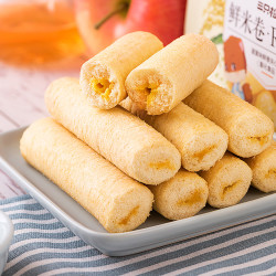 热卖三只松鼠鲜米卷粗粮米果能量棒糙米卷膨化食品饼干棒零食