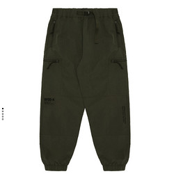 ALPHA INDUSTRIES 饰腰带束脚裤