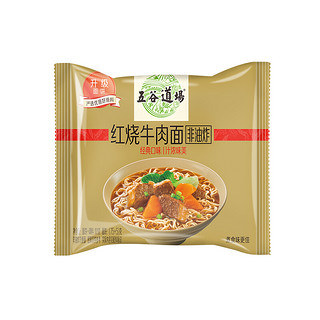 五谷道场 非油炸 红烧牛肉面 515g