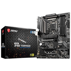 MSI 微星 MAG B460 TORPEDO 鱼雷 ATX主板（intel LGA1200、B460）