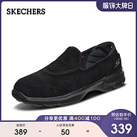 Skechers斯凯奇一脚蹬懒人鞋女士奶奶鞋低帮乐福鞋休闲鞋14035 巧克力色/CHOC 40