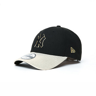 NEW ERA 纽亦华 NY洋基淡金粉棒球帽