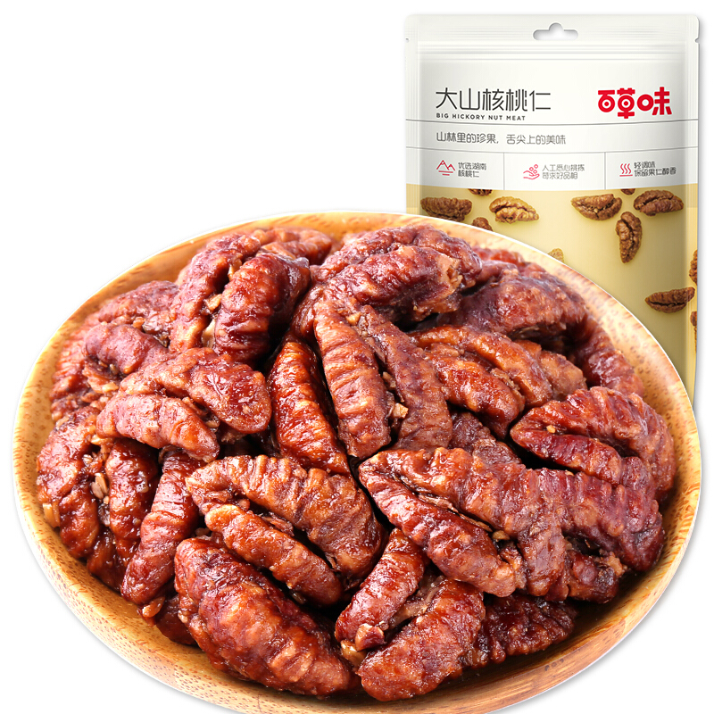 Be&Cheery 百草味 大山核桃仁 158g